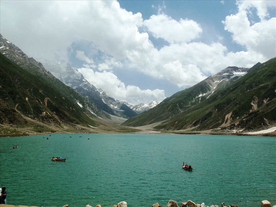 Beautiful Saif Ul Malook Lake,where People from hot cities enjoying in summer 