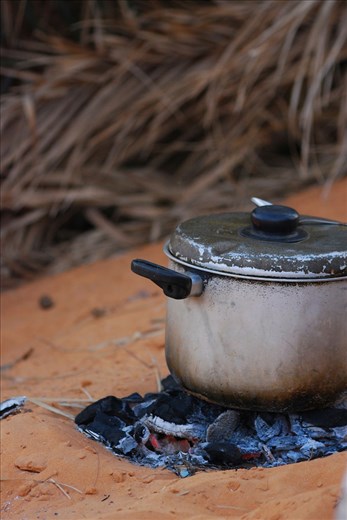 One pot and a fire