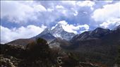 The distinctive silhouette of Ama Dablam reminds me of the mountains I used to draw as a kid: by nathanburley, Views[314]