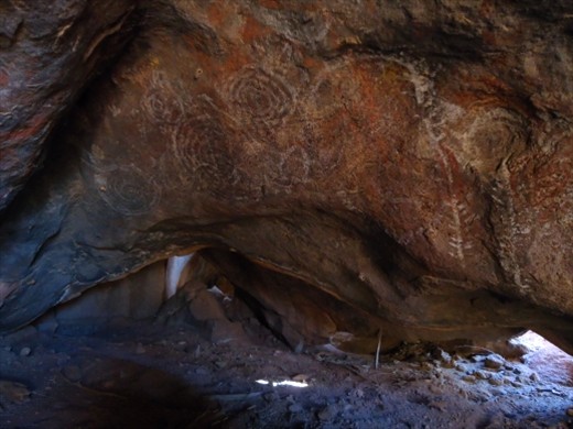 Aboriginal Cave rock paintings