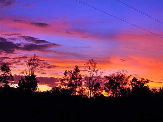 On the road. Driving and driving ... you could see all aspects of the nature in front of you, besides you and back of you. Unexpectable colour composition of the sunset made me speechless.