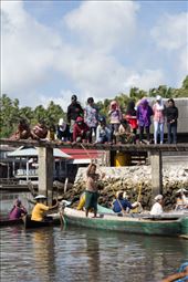 A slow day at the fish market on Kaledupa where locals buy catch from the Bajo.: by ndicintio, Views[289]