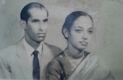 Grandmum on her wedding day