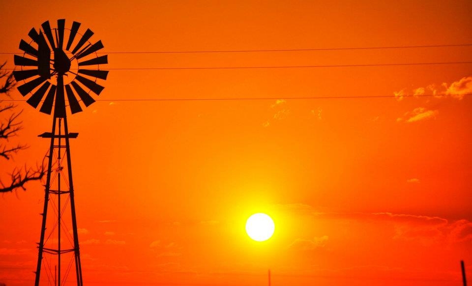 The last of the red sunsets I have come to miss almost as much as my sister.