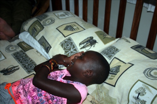 This is what happens when Mary gets tired....she laughs....a lot!!!