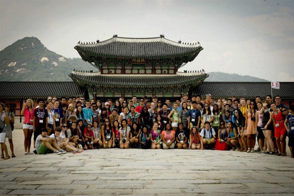 Ancient Palace CIEE Scholar group