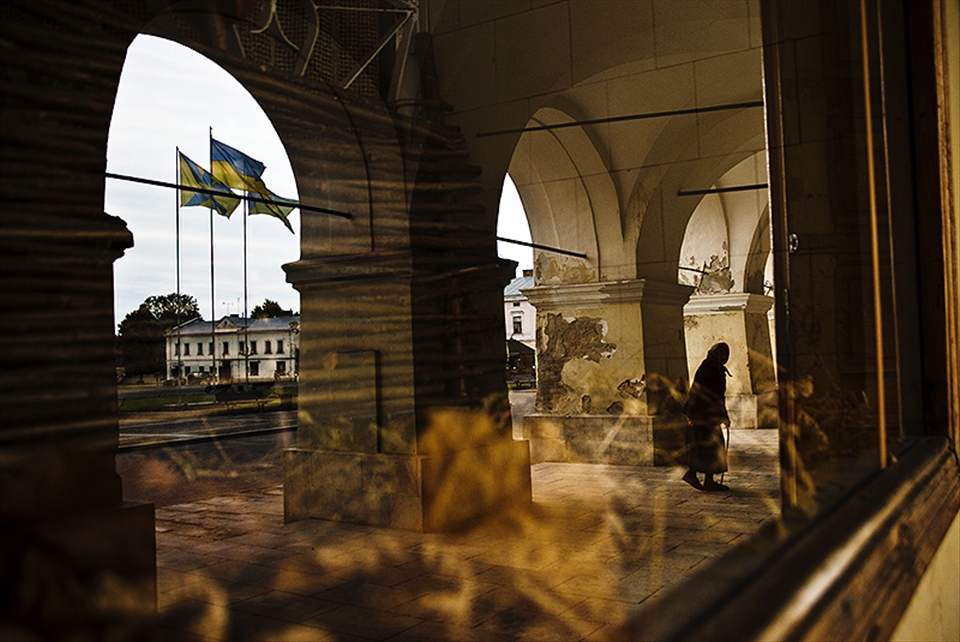 The stalls, one of the main attractions of Zhovkva.