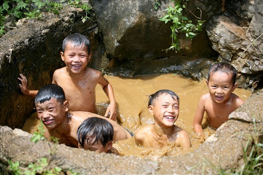Pool in Hagiang Plateau