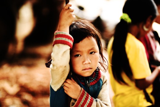 The girl I met on the road - a short trip to Sapa, Vietnam

This is a girl.Whom I met on the road, a short trip to Sapa, Vietnam.
This is an ethnic Hmong girl. Now, I'm still haunted by the children like her Hmong. They wander on the road, during a long day. We sell handcrafted products for tourists and lunch is only a cucumber. At that time, all I can do is buy a few rounds of them. Through many trips I learned many things. From other people I know about other lifes. My parents taught me that: 