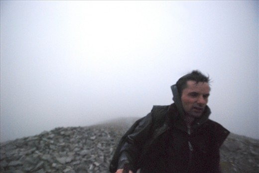 The wind that blows in from over the Atlantic ocean, just a few miles away, provides another hazard, unsettling less surefooted walkers. People of all ages make the annual pilgrimage, from toddlers, carried up by their parents, to grandparents. 