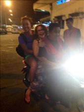 First time, but definitely not the last time, on a motorbike: by nicholebaldino, Views[309]