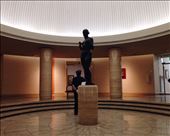 Main room in the circular design of the Hiroshima Museum of Modern Art. : by nickyb, Views[243]