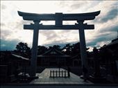 A typically styles gate welcoming me to see a Shino-Buddhist shrine for the first time!: by nickyb, Views[155]
