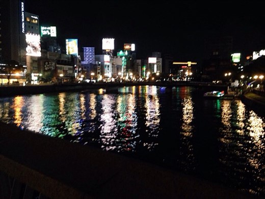 Falling in love with the lights and nightlife of buzzing Fukuoka