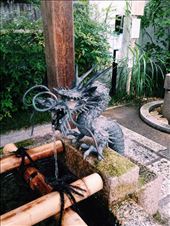Stunning dragon detail on purification fountain. : by nickyb, Views[207]