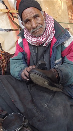 2.but within the vicinity of elkhan are other HANDS wiping shoes for a living