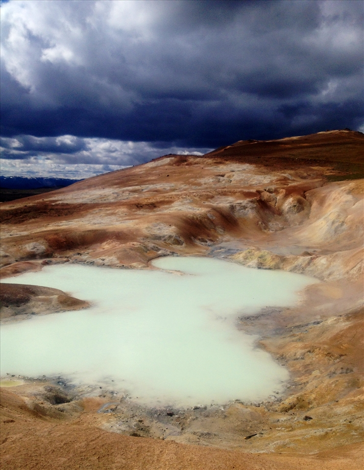 Iceland - outside of Myvatn. Taken with iPhone4s