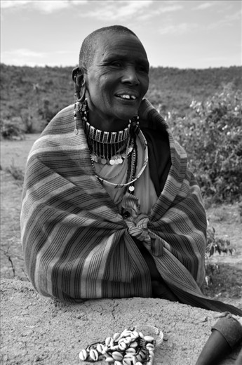 Maasai chief mother