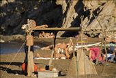 Far from big city life the habitants enjoy the really hot black ironsand.: by nikolasmavrikakis, Views[2636]