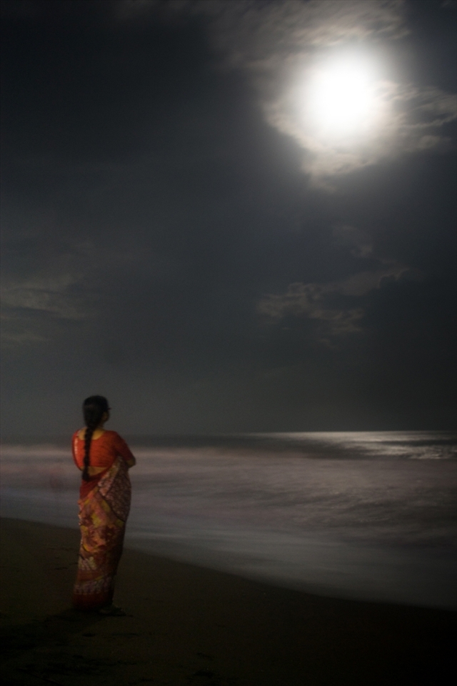  It was a full moon night at Puri. I loved the reflection on the sea. Puri is one of the most visited place in India  because it is so beautiful.