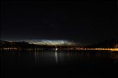 Even with only 2 hours of night in the summer, it is still possible to experience nightly phenomenons. Noctilucent clouds over Copenhagen reflect in the calm lakes.: by nilsskovgaard, Views[698]