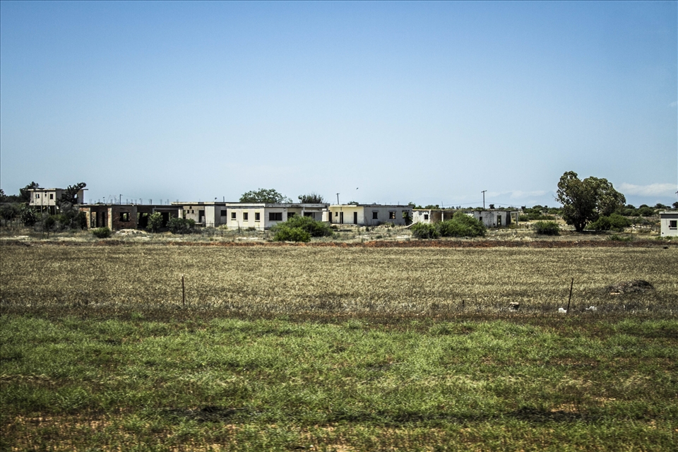 Green line. The invisible village. The turkish house during the invasion.
