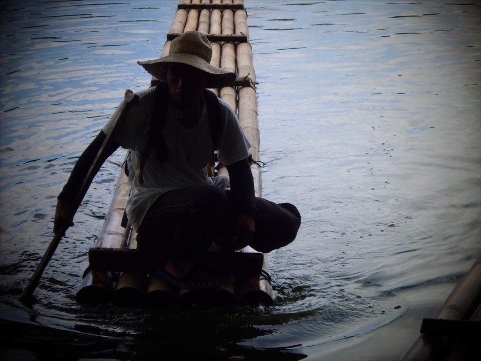 Bangkero is the term for local boatmen.