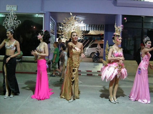 The cultural aspect of the city has also been incorporated into their daily schedule. For a country that thrives on tourism you expect to see the infamous lady boys performing a lively show. What amazed me was the amount of traditional folklore that is incorporated into the show. The show embodied the strong cultural ties they maintain in the modern day Thailand.