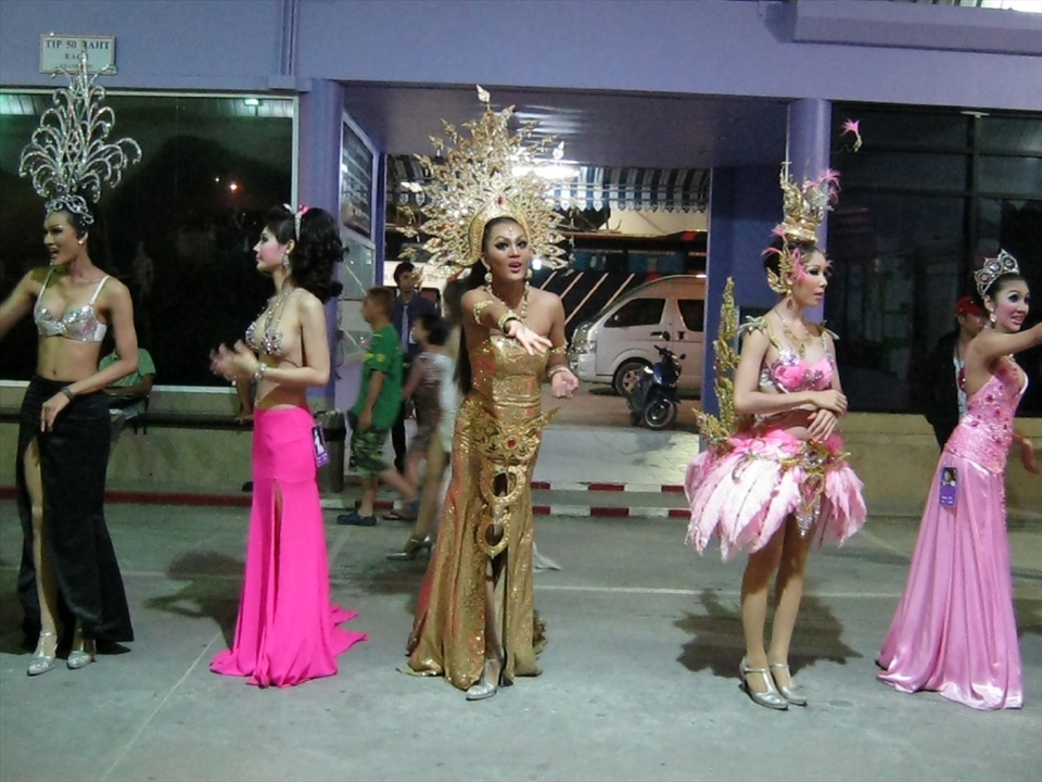 The cultural aspect of the city has also been incorporated into their daily schedule. For a country that thrives on tourism you expect to see the infamous lady boys performing a lively show. What amazed me was the amount of traditional folklore that is incorporated into the show. The show embodied the strong cultural ties they maintain in the modern day Thailand.