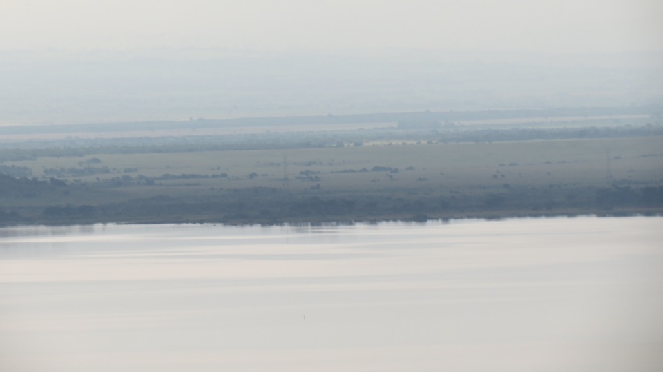 The foggy lake Elementaita
