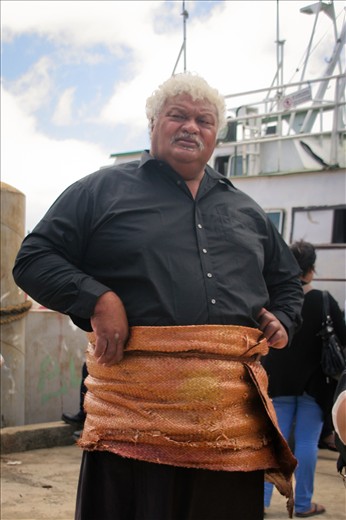 Togan man, dressed for a funeral