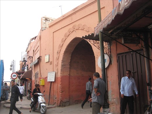BabKsour (closest gate to the medina)