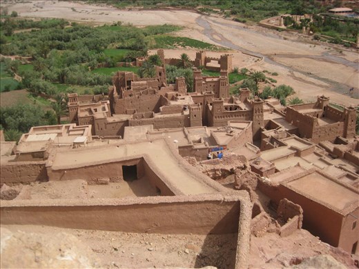 Fortress/ksar at Ait benhaddou