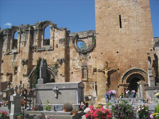 Cemetery at Abbey Ruins (NOT by Cathar Uprising)