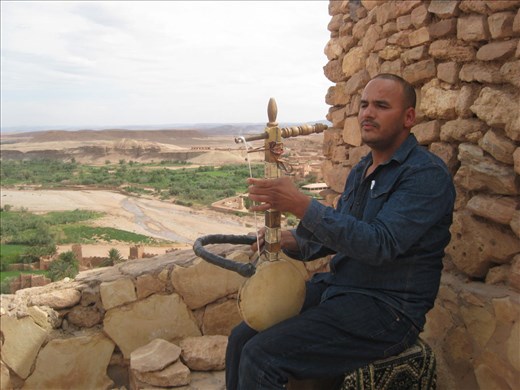Lahsen as a Soul Man at Ait Benhaddou