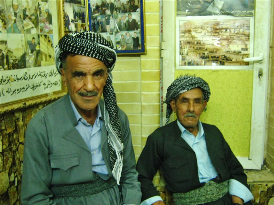 Tea time in the oldest Coffeehouse in Erbil, Iraq.