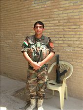 Kurdish Peshmerga officer protecting the Citadel. Erbil, Iraq.: by nocturnal-nomad, Views[1001]
