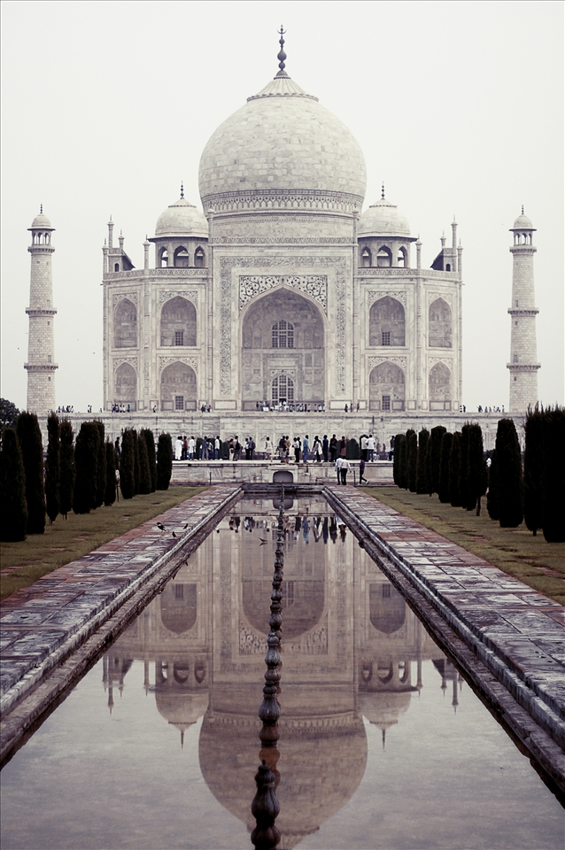 A gloomy sunrise didn't take the beauty away from this marvel. 