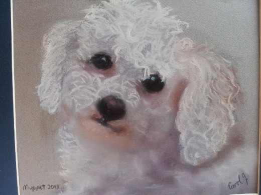 First pastel painting