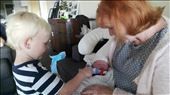 Meeting his brother Spencer and Granma Dee: by nomad_kiwis, Views[2267]