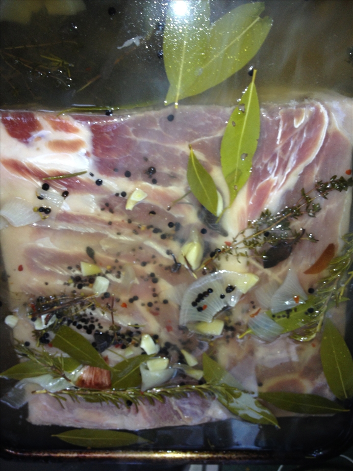 Brining of the Pork Belly