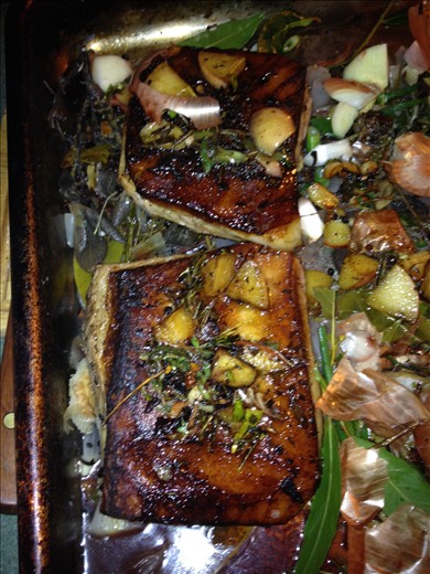 Braising of the Pork Belly