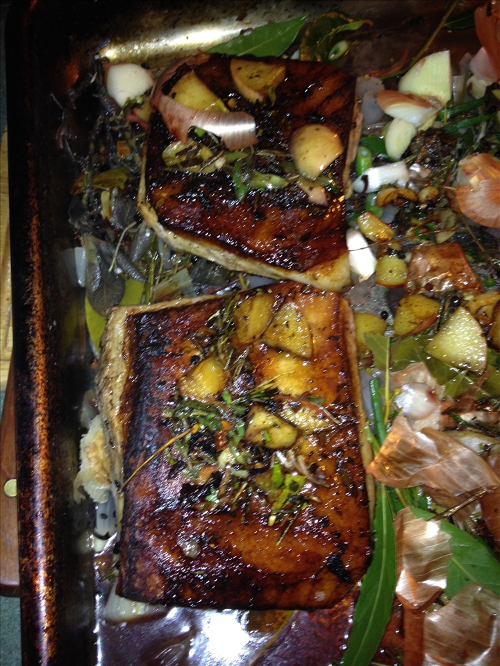 Braising of the Pork Belly