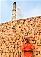 These people in the brick kilns are very humble and shy.: by noman, Views[228]