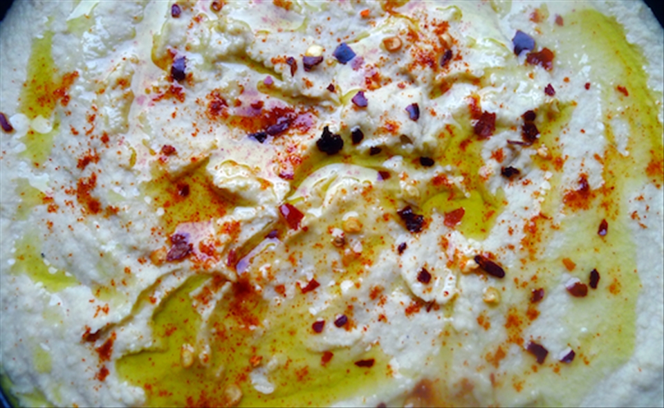 Hummus with Olive Oile