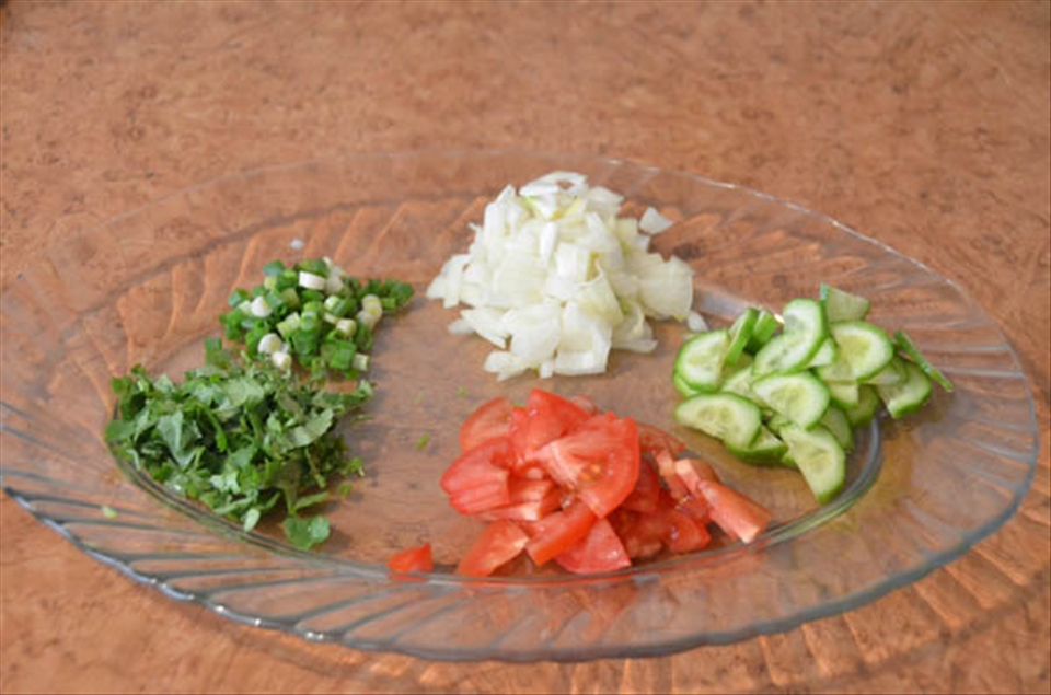 Ingredients needed. Vegetables