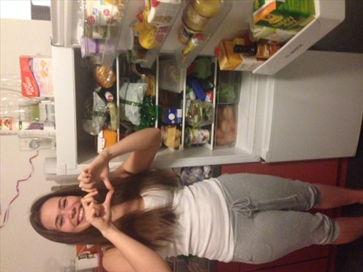 obviously me and my big love spending a wonderful evening together