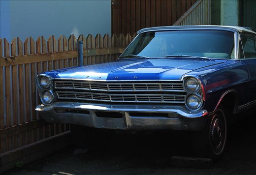 Iceland keeps American full-size oldtimers in wonderful condition.