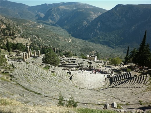 Delfos, anfiteatro