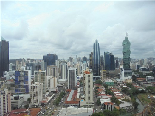 Vista desde mi hotel en Panamá